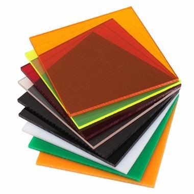 Folhas plásticas PMMA